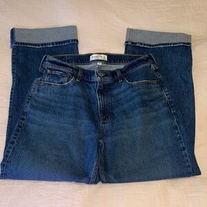 Abercrombie & Fitch Blue Flare Jeans